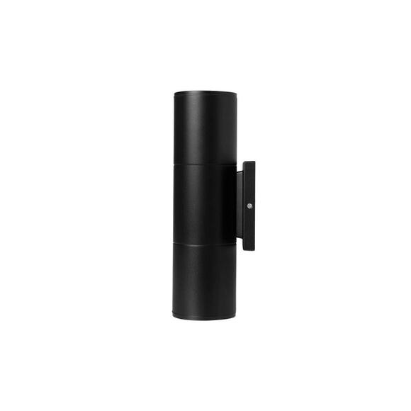 2 Home Zone Security Outdoor LED Porch Lights Black Wall Mounted Fixture Sconce - Picture 3 of 9